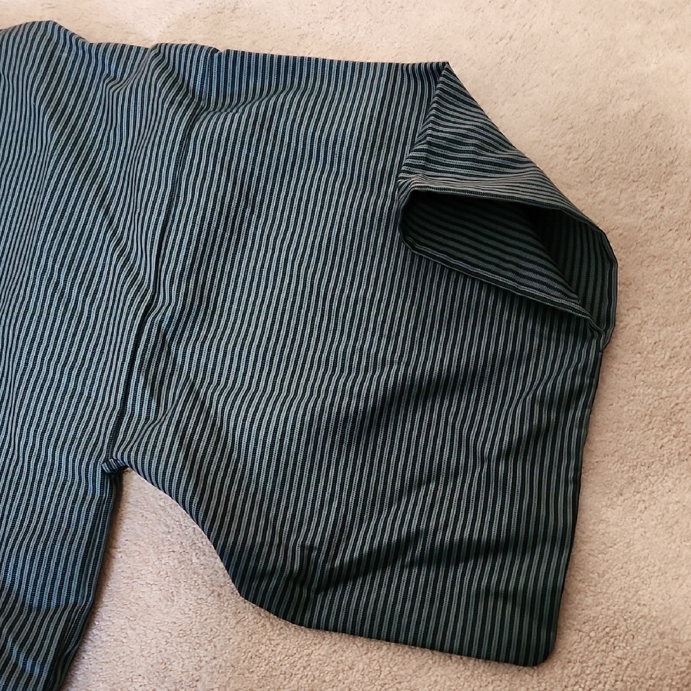 Striped Blue Kimono Robe - Picture 9 of 9